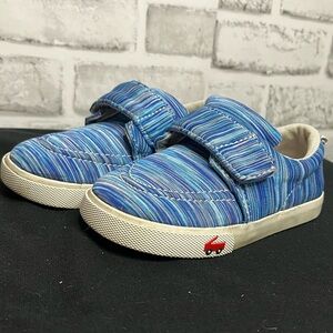 See Kai run size 9 kid blue Striped Shoes
